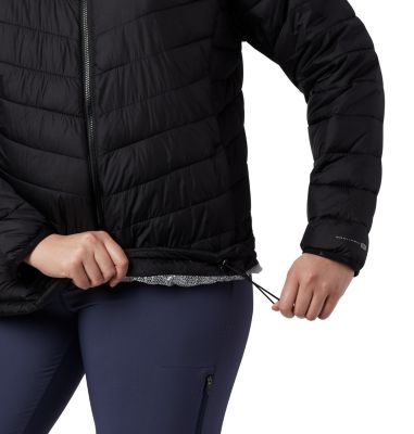 columbia women's snow country hooded jacket