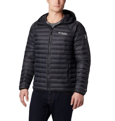 columbia alpha trail down hooded jacket