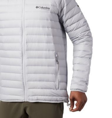 columbia packable down jacket with hood