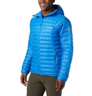 columbia hooded down jacket