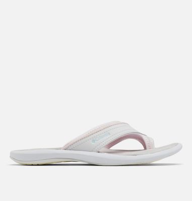 Columbia leather flip on sale flops