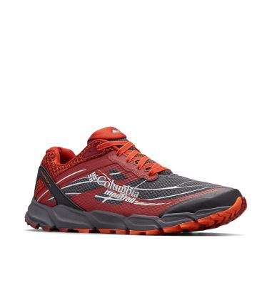 Men's Caldorado&trade; III Trail Running Shoe CALDORADO&trade; III | 445 | 10.5, Graphite, Heatwave, 3/4 front