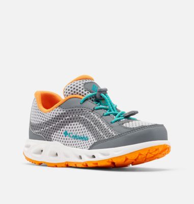 Chaussures Drainmaker&trade; IV Junior YOUTH DRAINMAKER&trade; IV | 063 | 1, Grey Ice, Tropic Water, 3/4 front