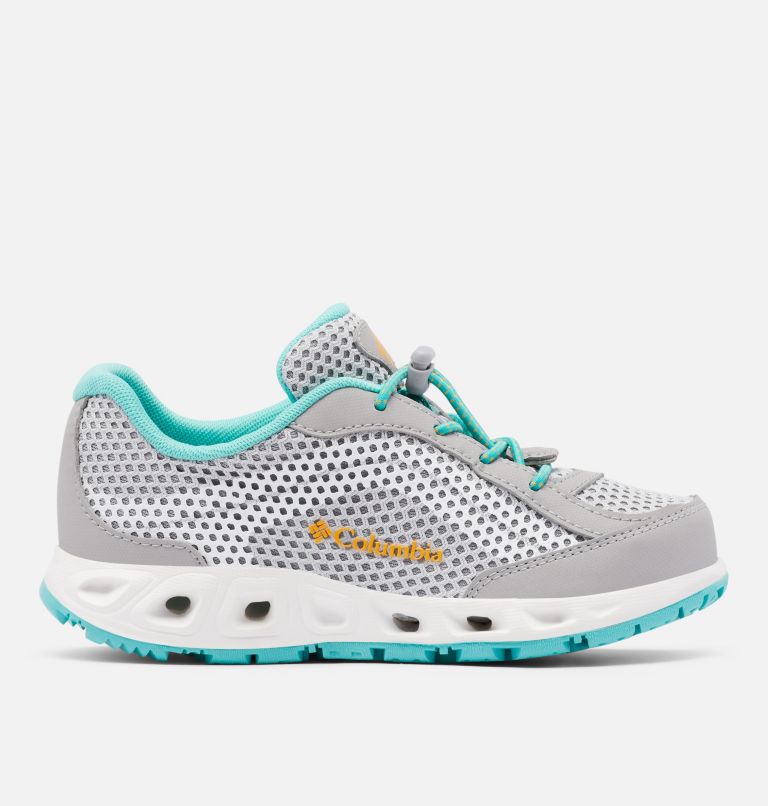 Chaussures Drainmaker IV Junior, Color: Grey Ice, Bright Marigold, image 1