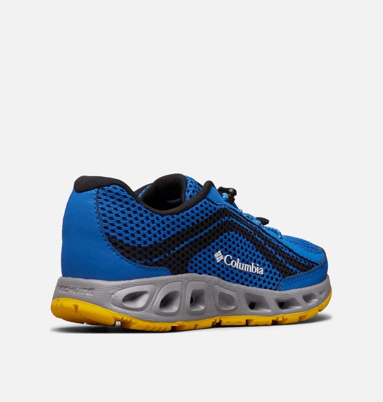 Big Kids’ Drainmaker IV Water Shoe, Color: Stormy Blue, Deep Yellow, image 9