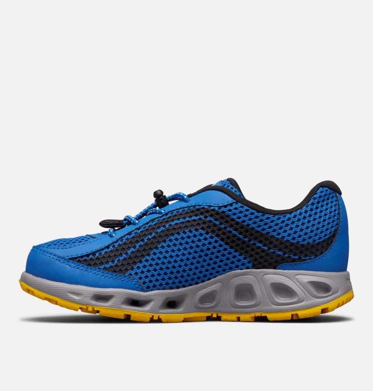 Big Kids’ Drainmaker IV Water Shoe, Color: Stormy Blue, Deep Yellow