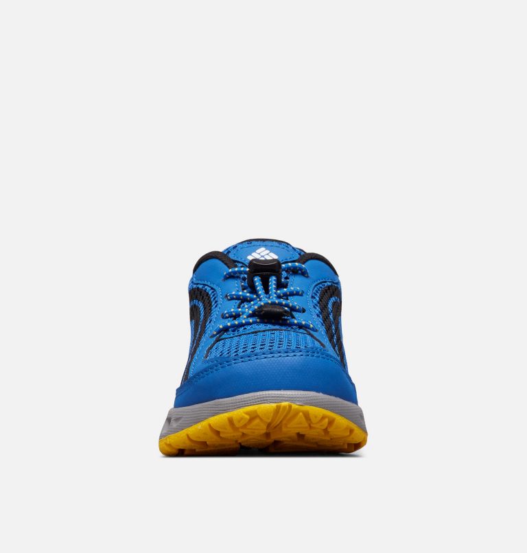 Thumbnail: Big Kids’ Drainmaker IV Water Shoe, Color: Stormy Blue, Deep Yellow, image 7
