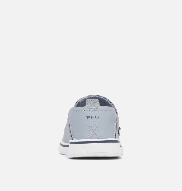 Big Kids' Bahama PFG Shoe, Color: Tradewinds Grey, Collegiate Navy, image 2