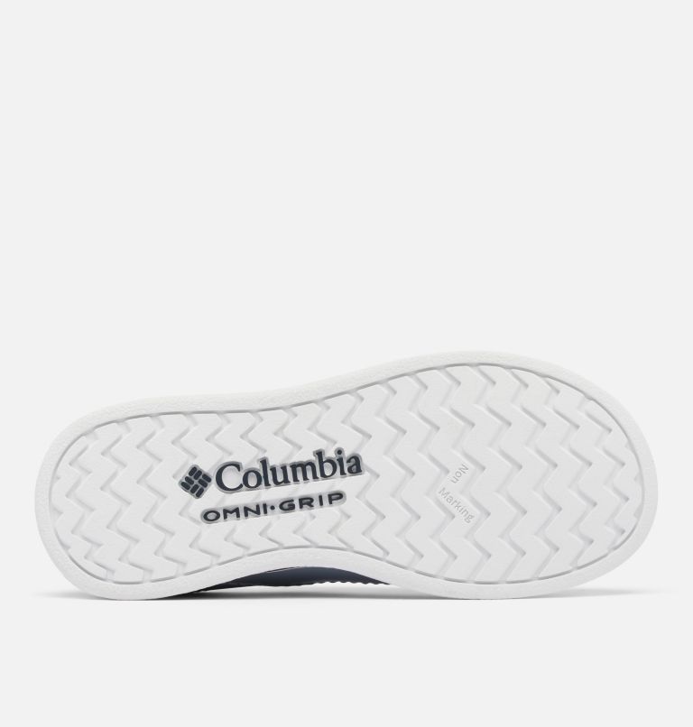 Big Kids' Bahama PFG Shoe, Color: Tradewinds Grey, Collegiate Navy, image 5