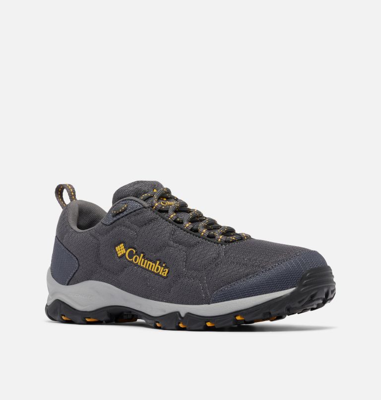 Men's Firecamp Remesh Shoe, Color: Dark Grey, Golden Yellow, image 3