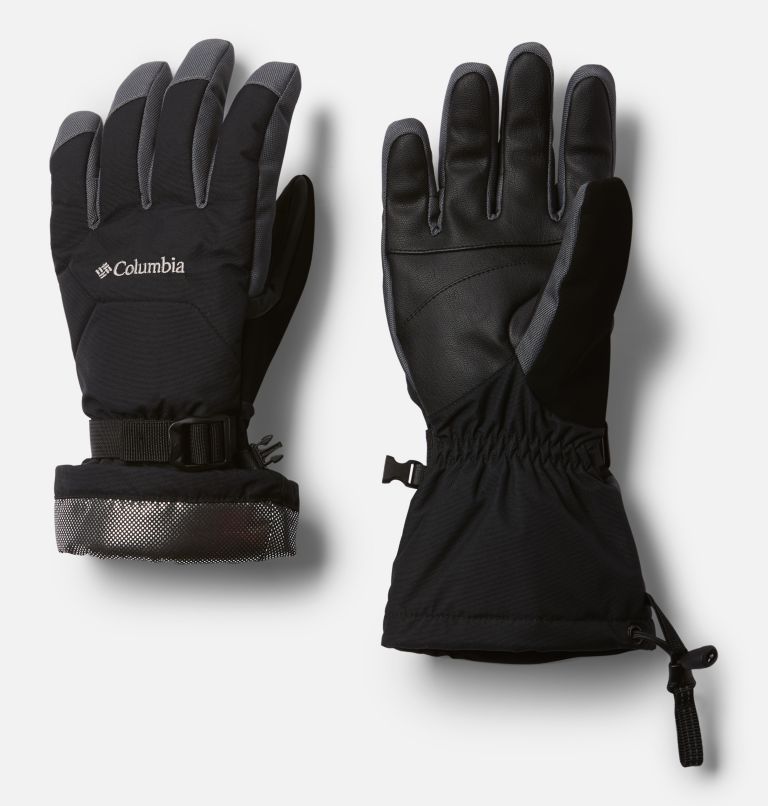 Men’s Whirlibird Ski Gloves, Color: Black, image 2