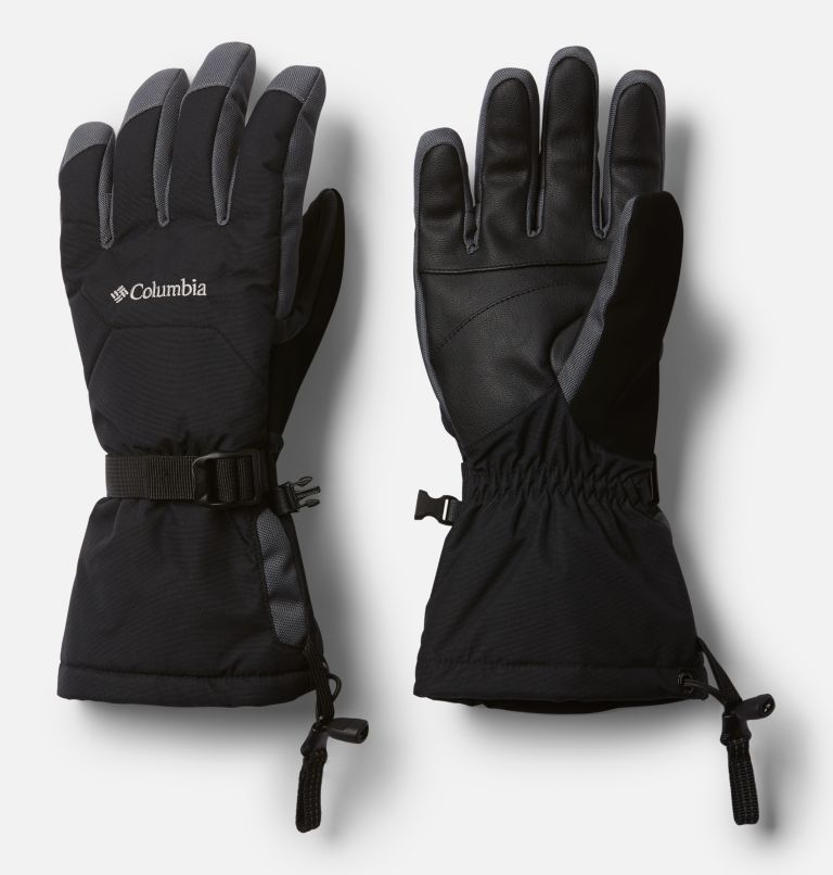 Men’s Whirlibird Ski Gloves, Color: Black, image 1