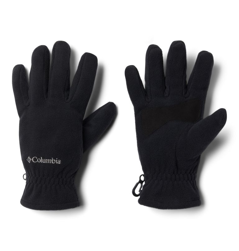 Men’s Fast Trek Fleece Gloves, Color: Black