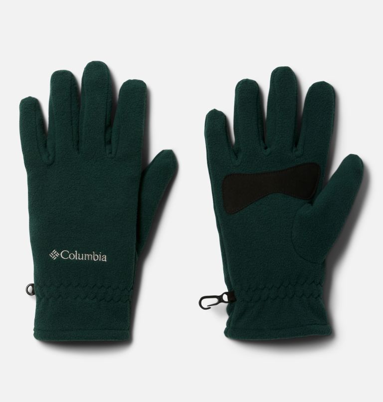 Men’s Fast Trek Fleece Gloves, Color: Spruce, image 1