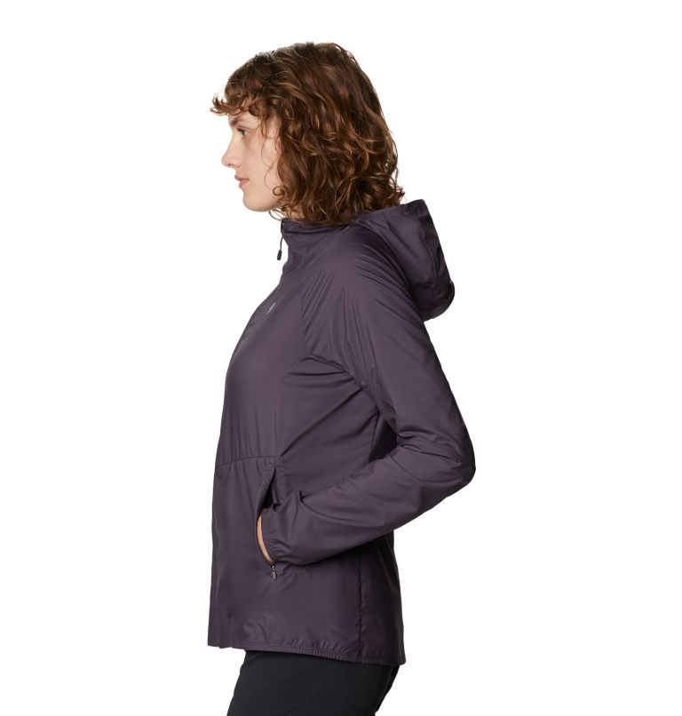 Women's Kor Preshell Hoody, Color: Blurple, image 3