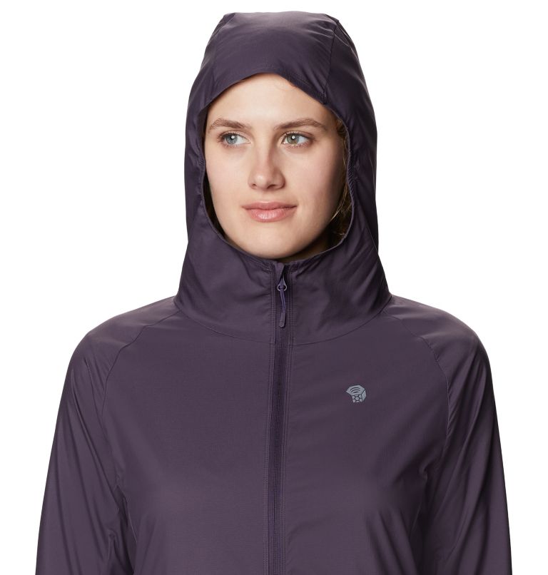 Women's Kor Preshell Hoody, Color: Blurple, image 4