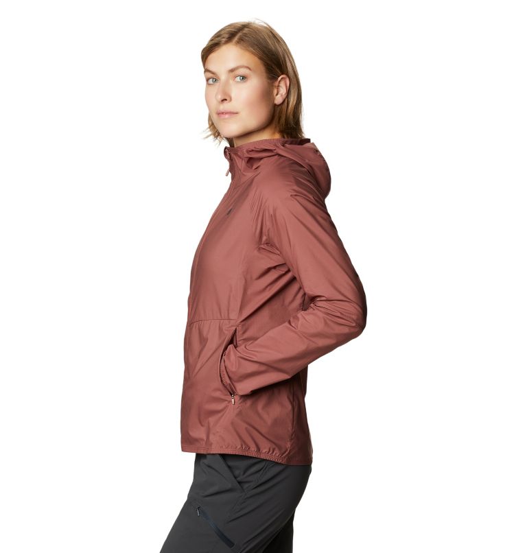 Women's Kor Preshell Hoody, Color: Clay Earth, image 3