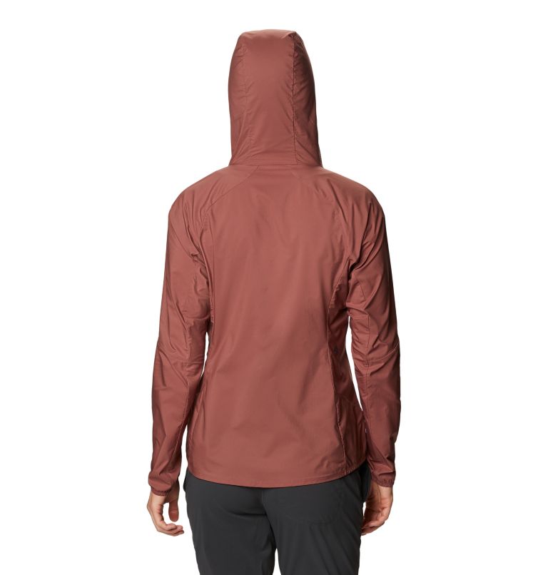 Women's Kor Preshell Hoody, Color: Clay Earth, image 2