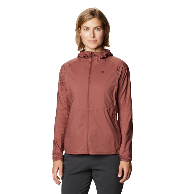 Women's Kor Preshell Hoody, Color: Clay Earth, image 1