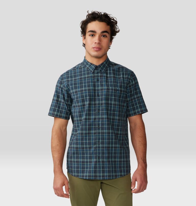 Big Cottonwood Short Sleeve Shirt | 004 | S, Color: Dark Storm, image 1