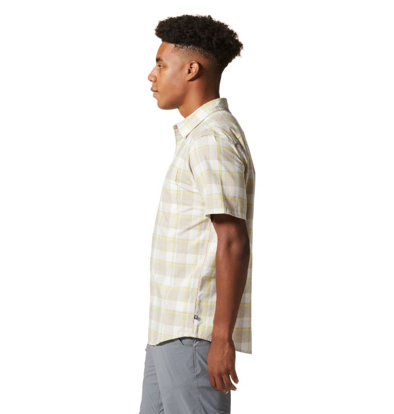 Big Cottonwood Short Sleeve Shirt | 102 | S, Color: Fogbank Sliding Window Plaid, image 3