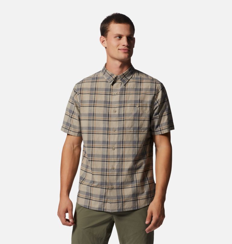 Big Cottonwood Short Sleeve Shirt | 370 | XXL, Color: Badlands Hammock Plaid, image 1