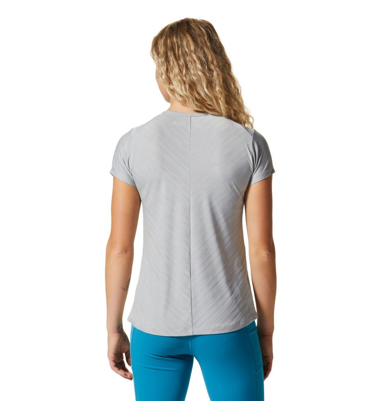 Women's Mighty Stripe Short Sleeve T-Shirt, Color: Glacial, image 2