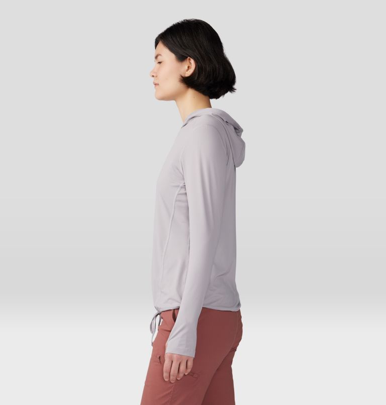 Women's Crater Lake Long Sleeve Hoody, Color: Light Dunes, image 3