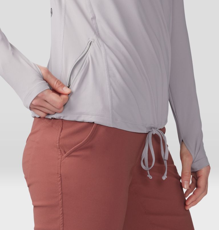 Women's Crater Lake Long Sleeve Hoody, Color: Light Dunes, image 5