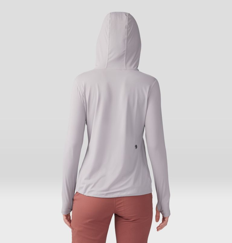 Women's Crater Lake Long Sleeve Hoody, Color: Light Dunes, image 2