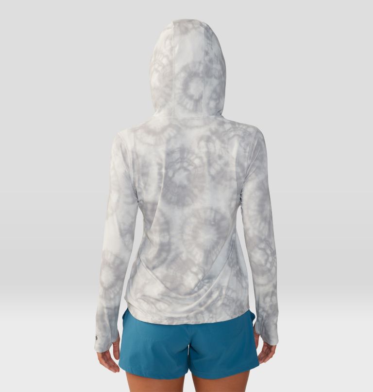 LULULEMON Grey White Tie Dye All Yours Hoodie 4