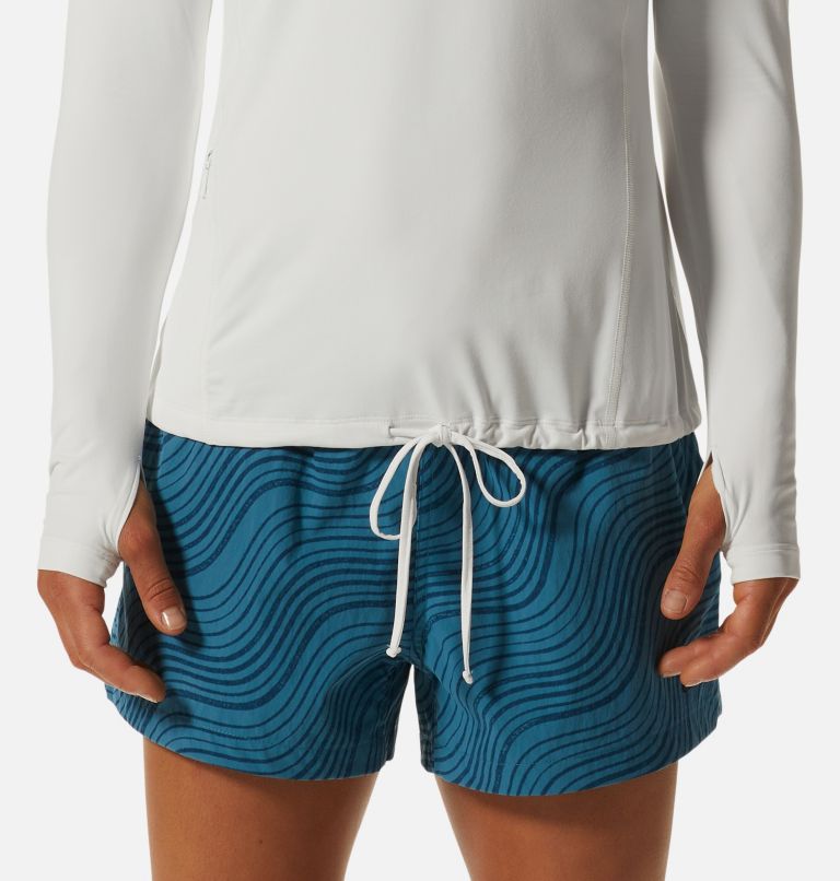 Women's Crater Lake Long Sleeve Hoody, Color: Fogbank, image 7