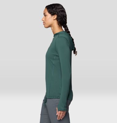 Women's Crater Lake Long Sleeve Hoody, Color: Verve, image 8