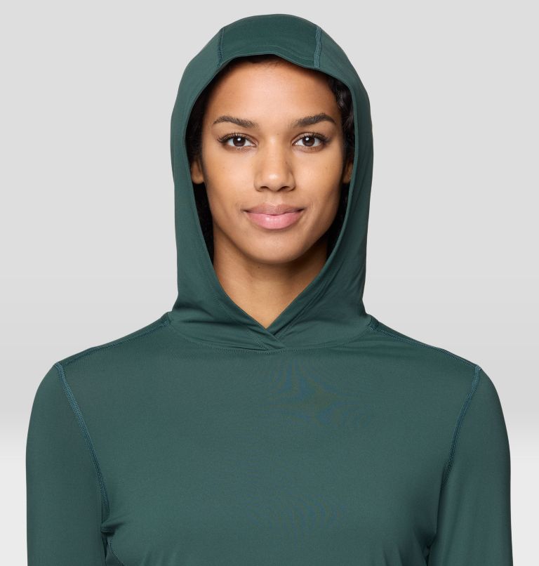 Women's Crater Lake Long Sleeve Hoody, Color: Verve, image 5