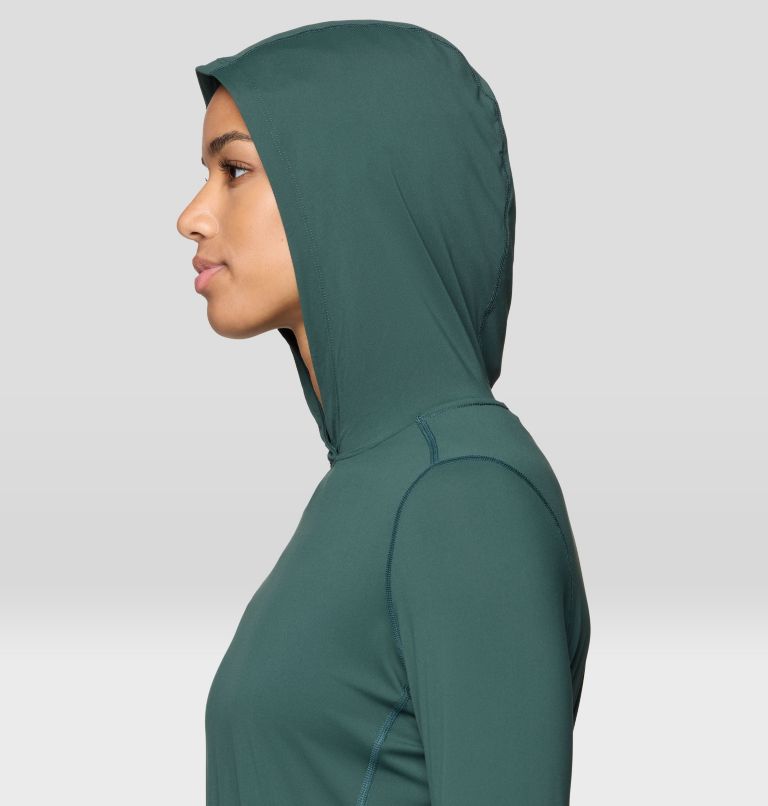 Women's Crater Lake Long Sleeve Hoody, Color: Verve, image 6