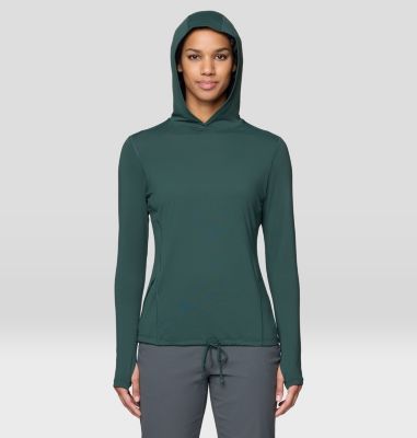 Women's Crater Lake Long Sleeve Hoody, Color: Verve, image 5
