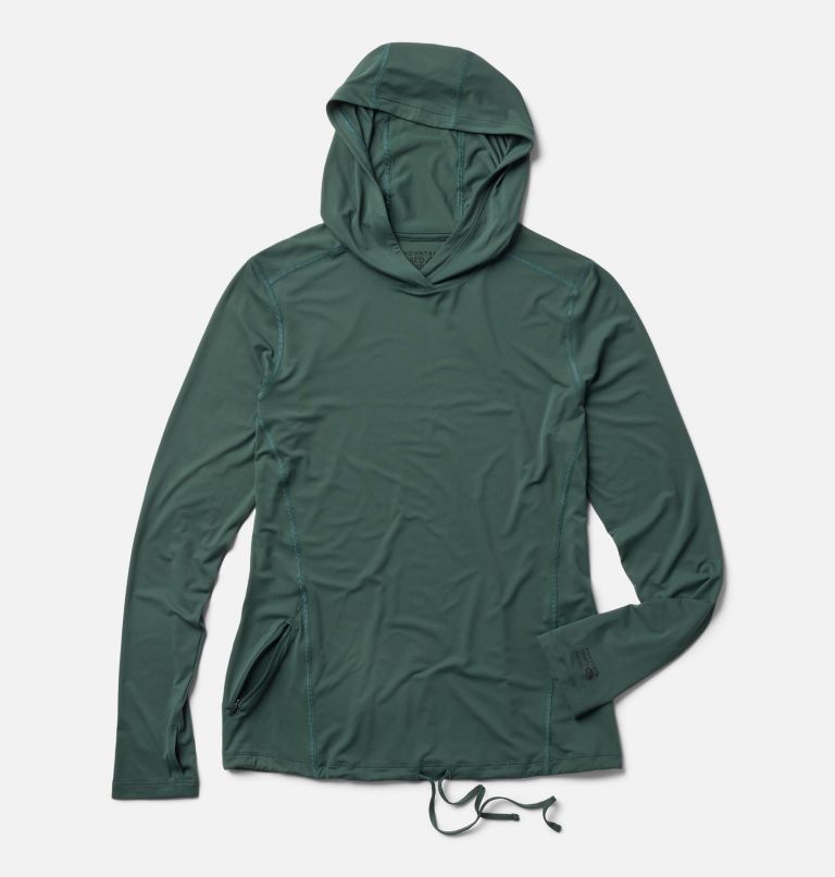 Women's Crater Lake Long Sleeve Hoody, Color: Verve, image 2