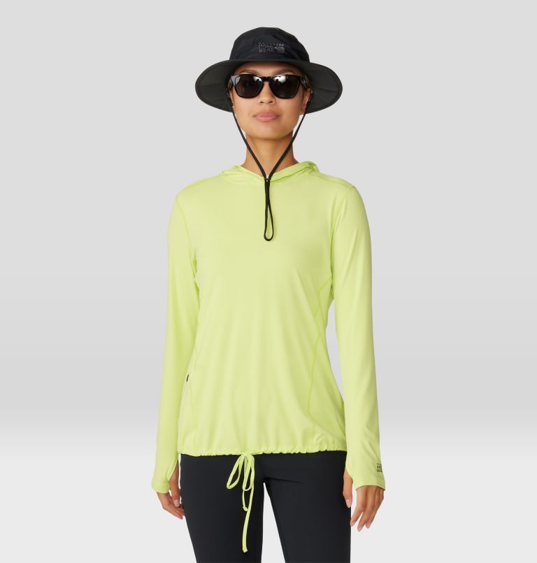 Neon Green Zip Sun Shirt