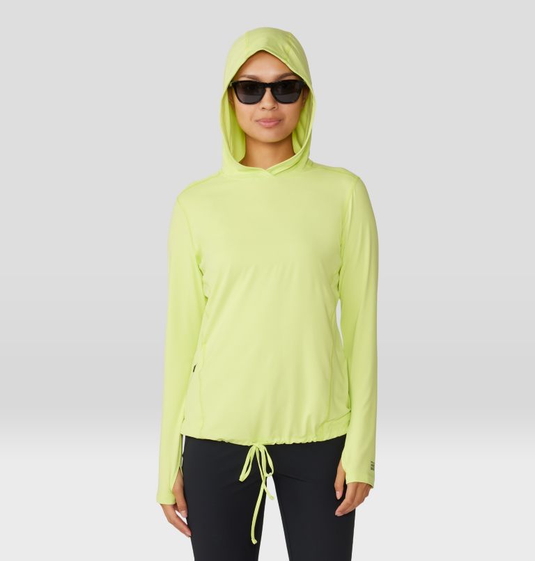 Women's Crater Lake Long Sleeve Hoody, Color: Light Sun, image 8