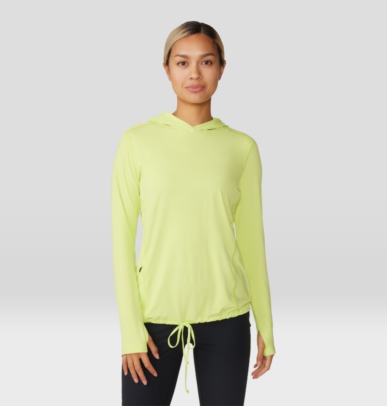 Women's Crater Lake Long Sleeve Hoody, Color: Light Sun, image 9
