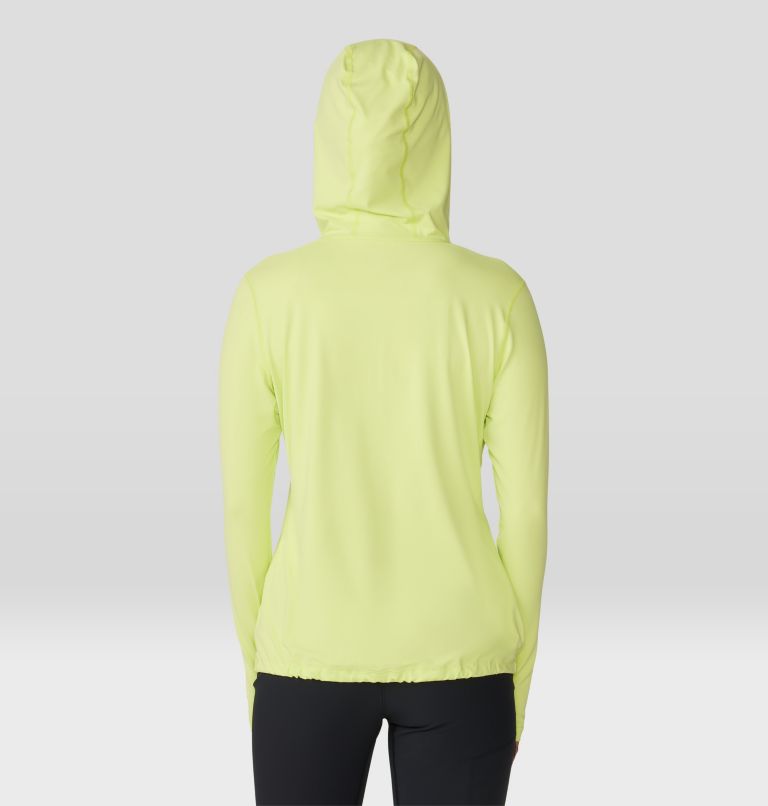 Women's Crater Lake Long Sleeve Hoody, Color: Light Sun, image 2