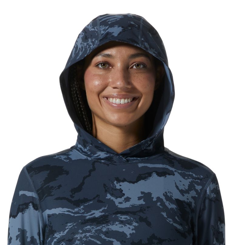 Mountain Hardwear Crater Lake Long-Sleeve Hoodie - Women's Blurple, L