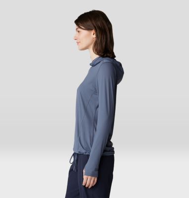 Women's Crater Lake Long Sleeve Hoody, Color: Blue Slate, image 55