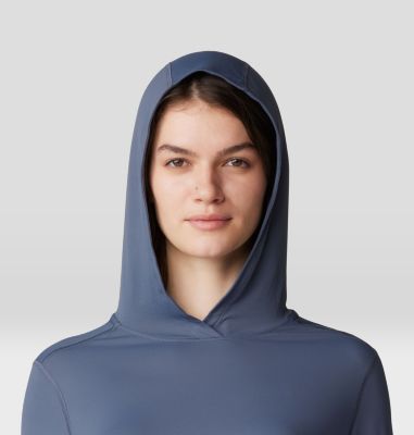 Women's Crater Lake Long Sleeve Hoody, Color: Blue Slate, image 56