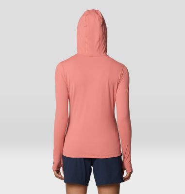 Women's Crater Lake Long Sleeve Hoody, Color: Fleurs, image 2