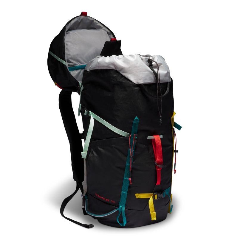 Unisex Scrambler 35 Backpack, Color: Black, Multi