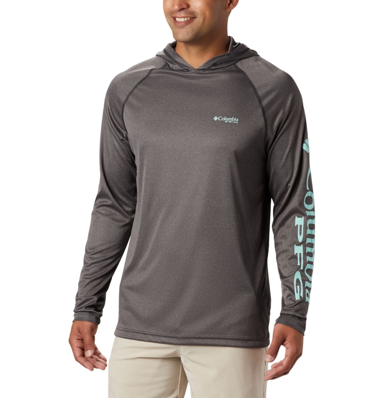 Men's PFG Terminal Tackle™ Heather Hoodie 1