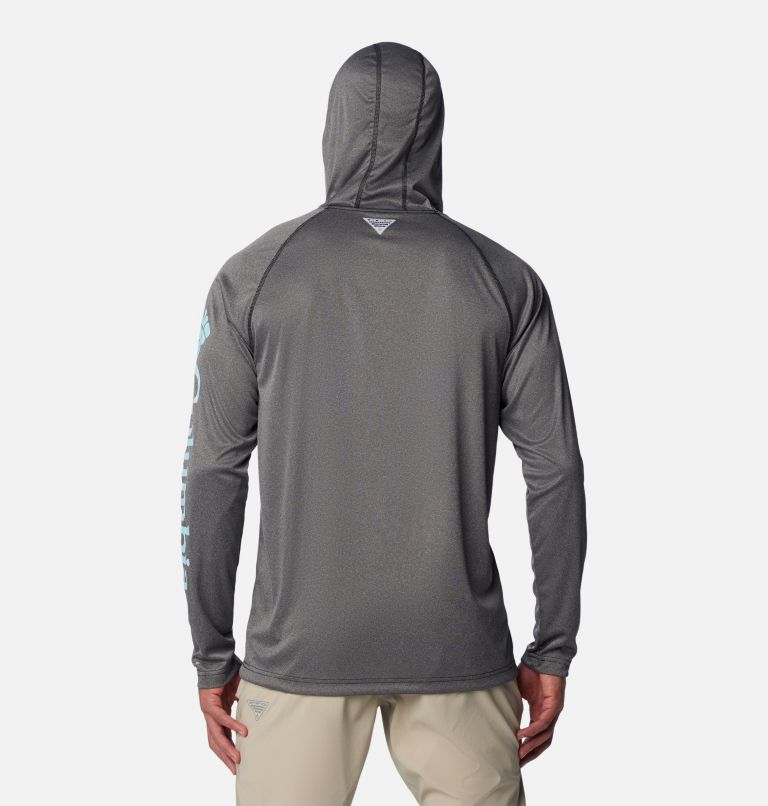 Tiendas Columbia Chile Santiago - Sudadera Columbia Hombre En Oferta   Modelos De Columbia PFG Terminal Tackle Heather Long Sleeve Gris Oscuro  Naranjas