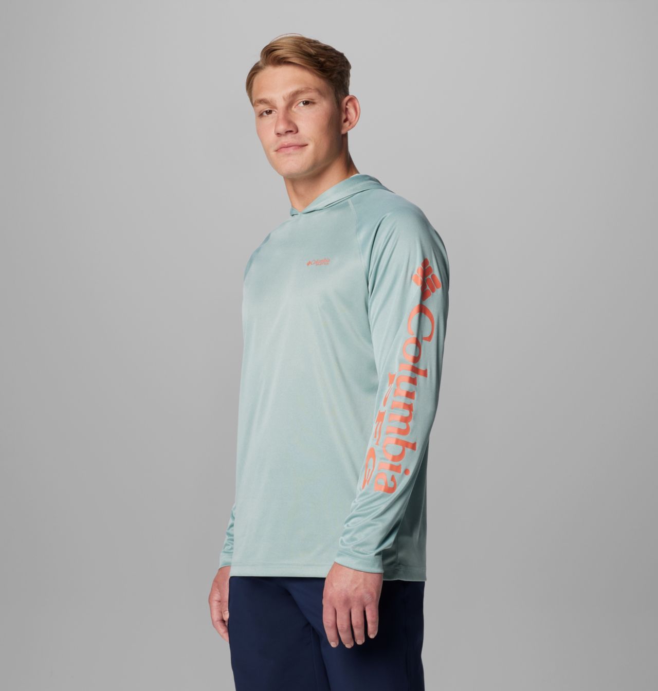 Men's PFG Terminal Tackle™ Heather Hoodie 4