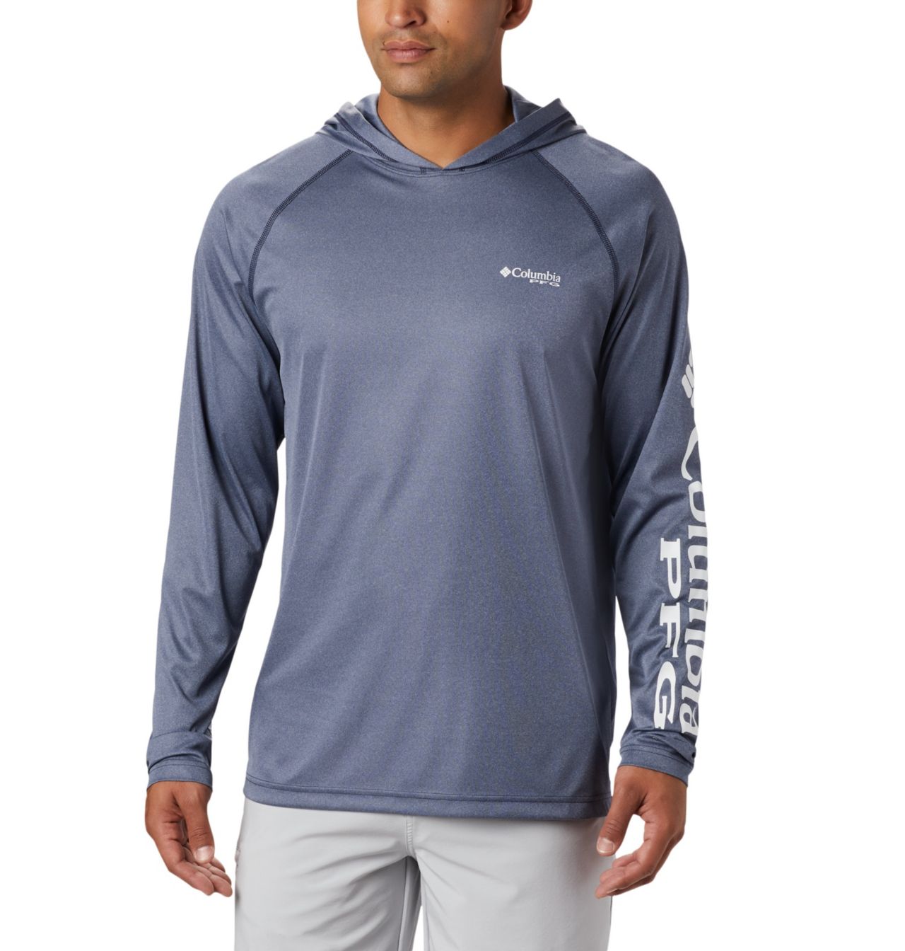 Men's PFG Terminal Tackle™ Heather Hoodie 1